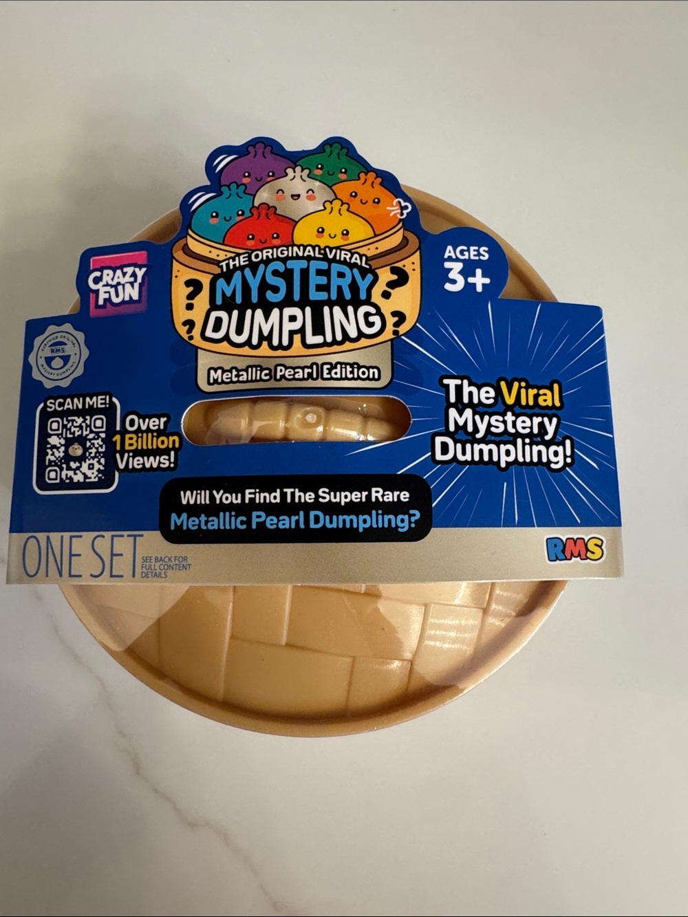 Mystery Dumpling Metallic Pearl - Beige